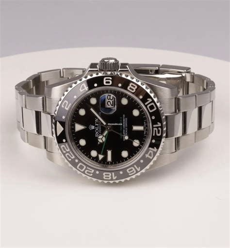 rolex gmt-master stahl ref.116710ln keramik full-set lc126|Rolex GMT Master ii price.